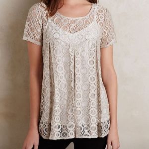 Akemi + Kin Lyra metallic poplin blouse